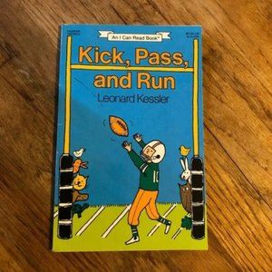 Kick, Pass, And Run Leonard Kessler Vintage Children’s Book